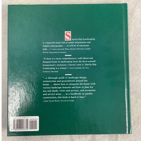 Vintage 1991 Better Homes & Gardens Step by Step Landscaping Hardback Book - Picture 2 of 2
